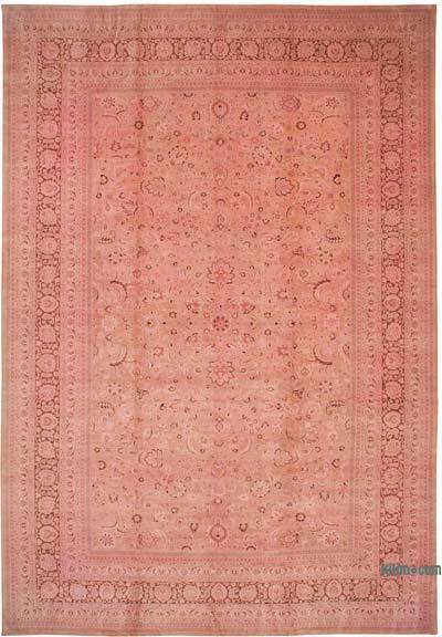 Yeni El Dokuma Uşak Halısı - 395 cm x 576 cm