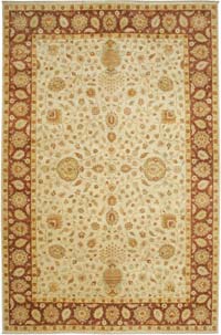 New Hand-Knotted Wool Oushak Rug - 11' 11" x 18' 4" (143" x 220")