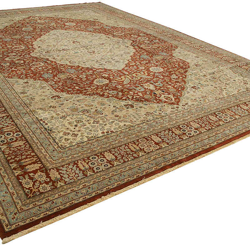 Yeni El Dokuma Uşak Halısı - 366 cm x 525 cm - K0056621