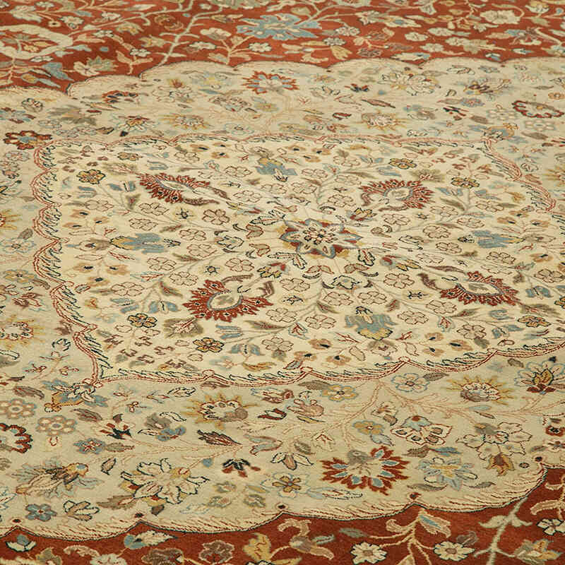 Yeni El Dokuma Uşak Halısı - 366 cm x 525 cm - K0056621
