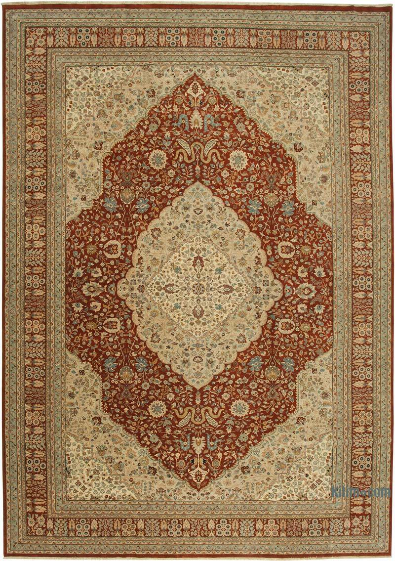 Yeni El Dokuma Uşak Halısı - 366 cm x 525 cm - K0056621