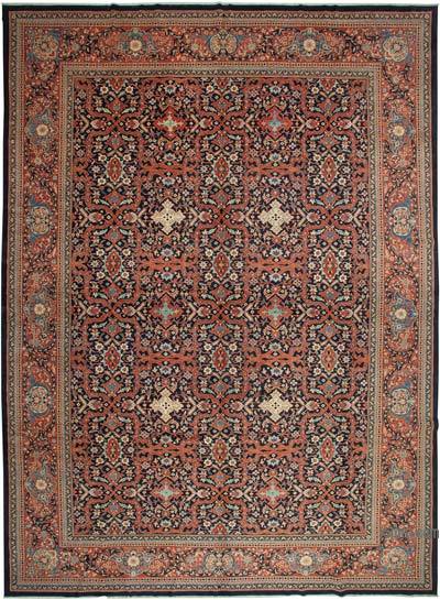 Yeni El Dokuma Uşak Halısı - 419 cm x 576 cm