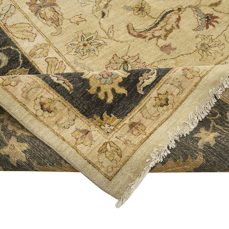 New Hand-Knotted Wool Oushak Rug - 13' 8" x 19' 11" (164" x 239") - K0056624