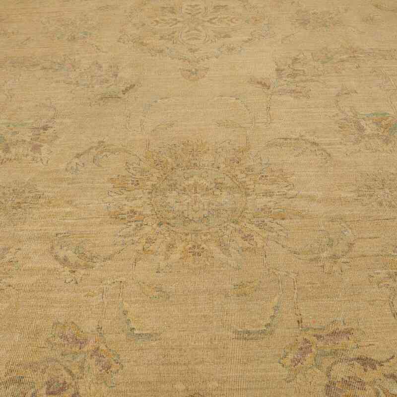 Nueva Alfombra Oushak Tejida a Mano - 358 cm x 523 cm - K0056626