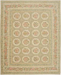New Hand-Knotted Wool Oushak Rug - 12'  x 14' 9" (144" x 177")