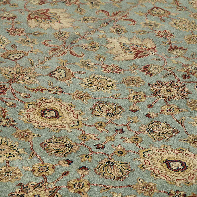 New Hand-Knotted Wool Oushak Rug - 10' 8" x 15' 5" (128" x 185") - K0056629