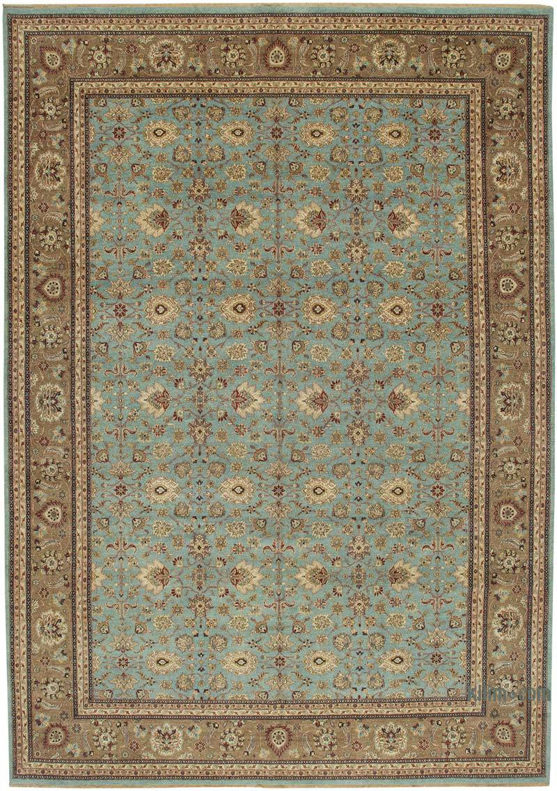 New Hand-Knotted Wool Oushak Rug - 10' 8" x 15' 5" (128 in. x 185 in.) - K0056629