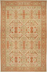 New Hand-Knotted Wool Oushak Rug - 11' 9" x 18' 4" (141" x 220")