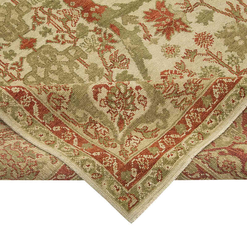 Nueva Alfombra Oushak Tejida a Mano - 357 cm x 560 cm - K0056630