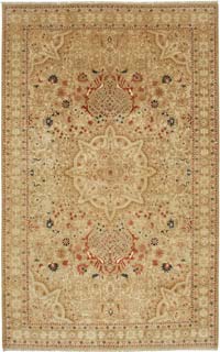 New Hand-Knotted Wool Oushak Rug - 10' 10" x 17' 7" (130" x 211")