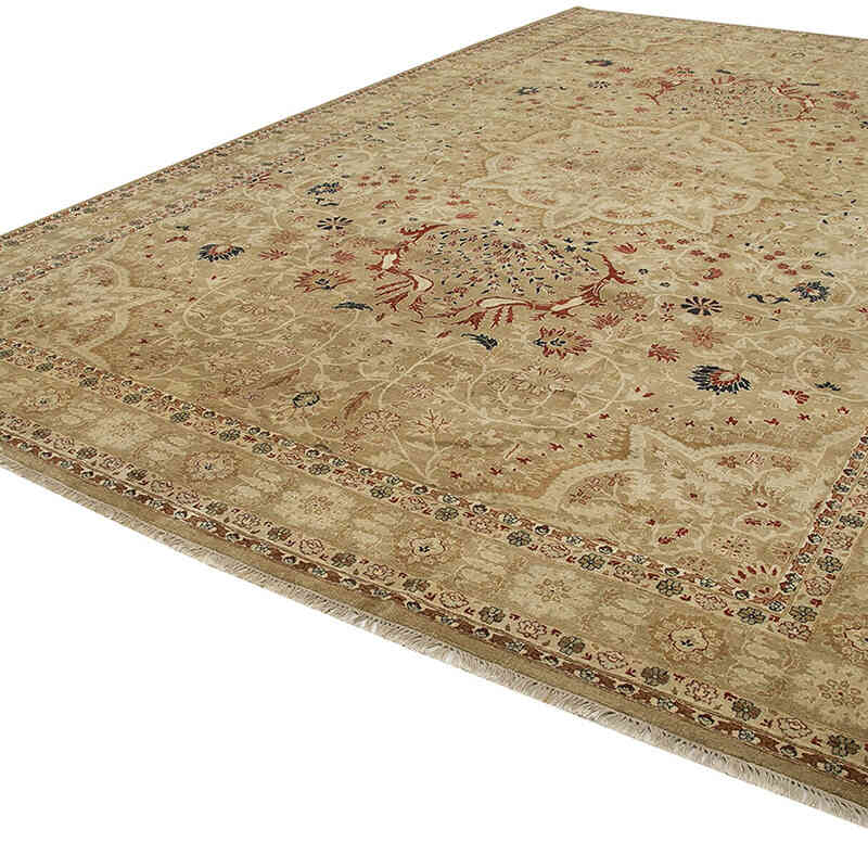 Nueva Alfombra Oushak Tejida a Mano - 330 cm x 535 cm - K0056639