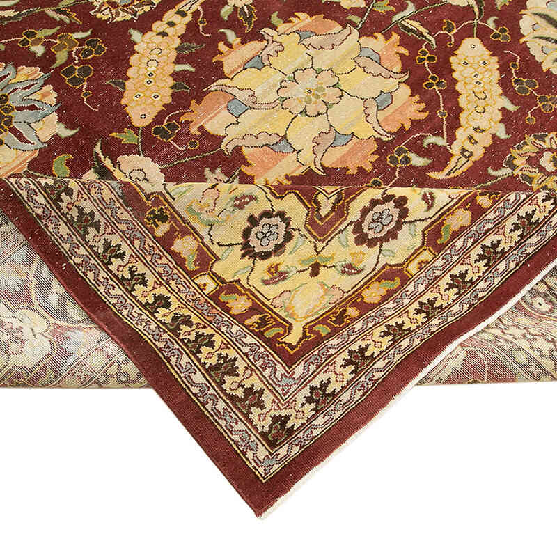 Nueva Alfombra Oushak Tejida a Mano - 364 cm x 462 cm - K0056641