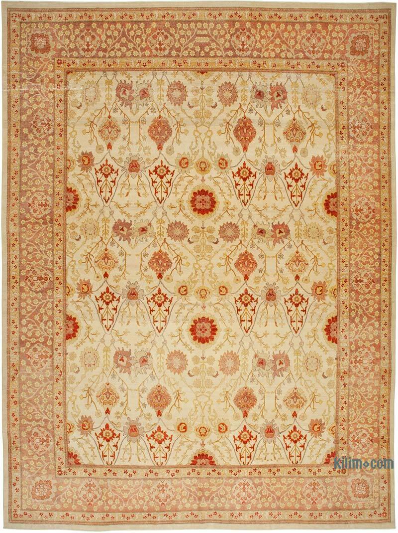 Nueva Alfombra Oushak Tejida a Mano - 403 cm x 545 cm - K0056647