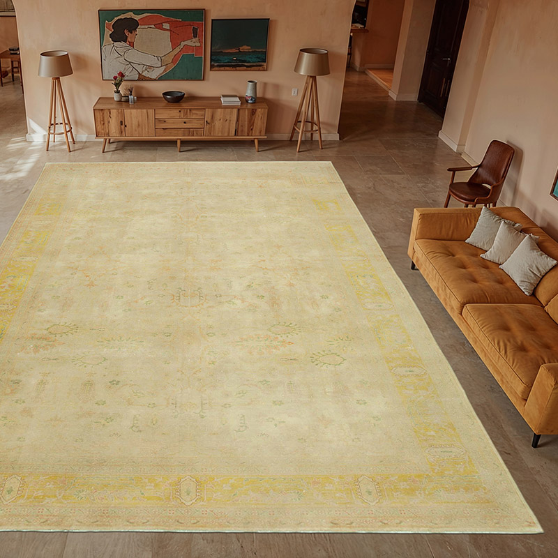 Yeni El Dokuma Uşak Halısı - 385 cm x 513 cm - K0056649