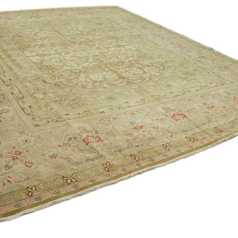 Nueva Alfombra Oushak Tejida a Mano - 398 cm x 445 cm - K0056652
