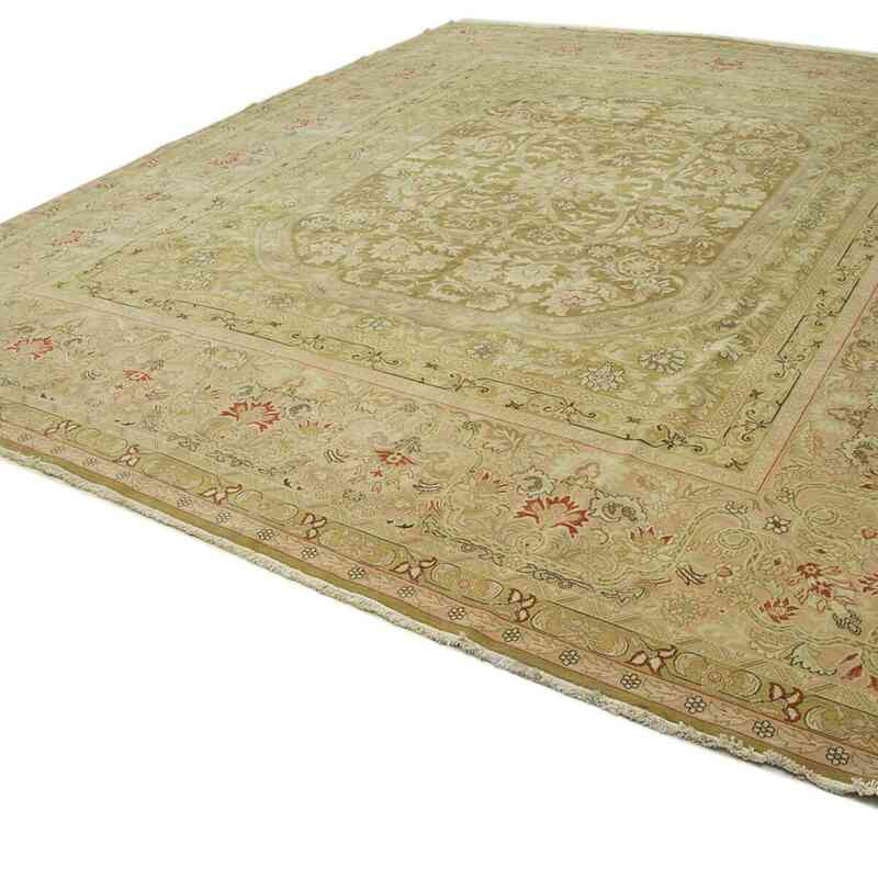 Nueva Alfombra Oushak Tejida a Mano - 398 cm x 445 cm - K0056652
