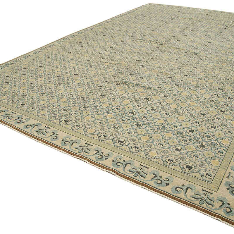 Nueva Alfombra Oushak Tejida a Mano - 362 cm x 541 cm - K0056653