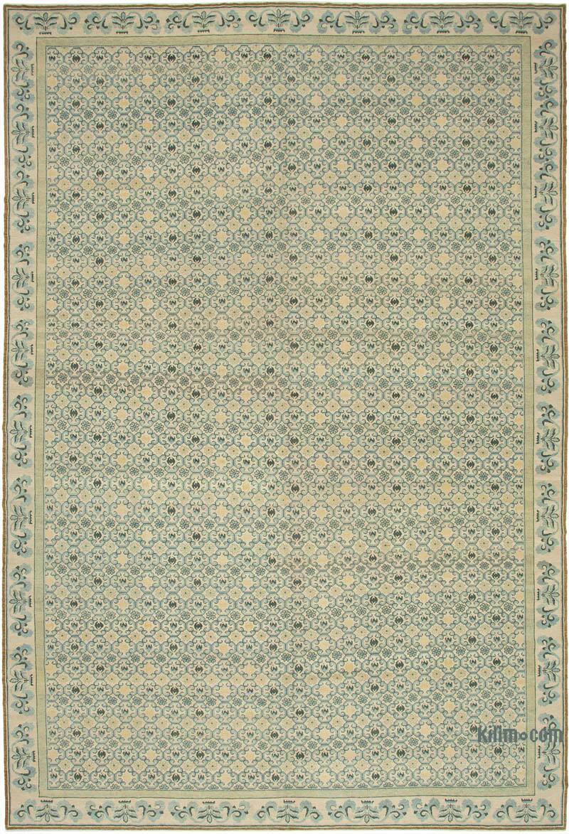 Nueva Alfombra Oushak Tejida a Mano - 362 cm x 541 cm - K0056653
