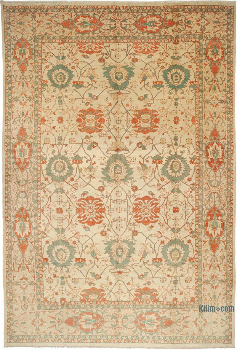 Nueva Alfombra Oushak Tejida a Mano - 365 cm x 548 cm - K0056657