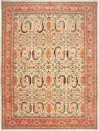 New Hand-Knotted Wool Oushak Rug - 13' 9" x 17' 7" (165" x 211")