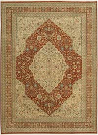 New Hand-Knotted Wool Oushak Rug - 9' 9" x 13' 6" (117" x 162")