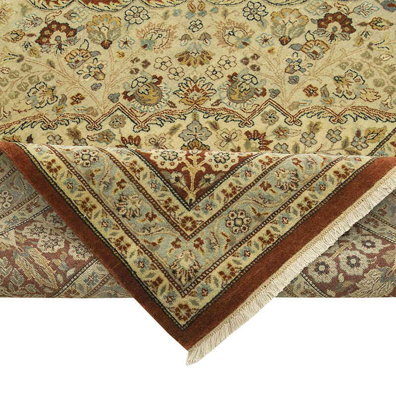 New Hand-Knotted Wool Oushak Rug - 9' 9" x 13' 6" (117" x 162") - K0056670