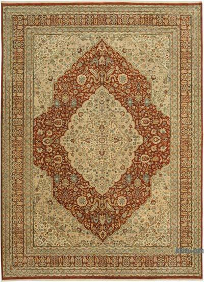 Yeni El Dokuma Uşak Halısı - 298 cm x 411 cm