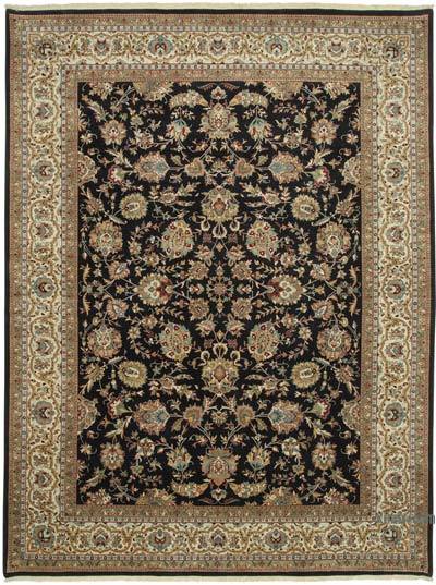 New Hand-Knotted Wool Oushak Rug - 9' 2" x 12' 3" (110 in. x 147 in.)