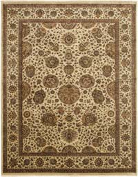 New Hand-Knotted Wool Oushak Rug - 9'  x 12'  (108" x 144")