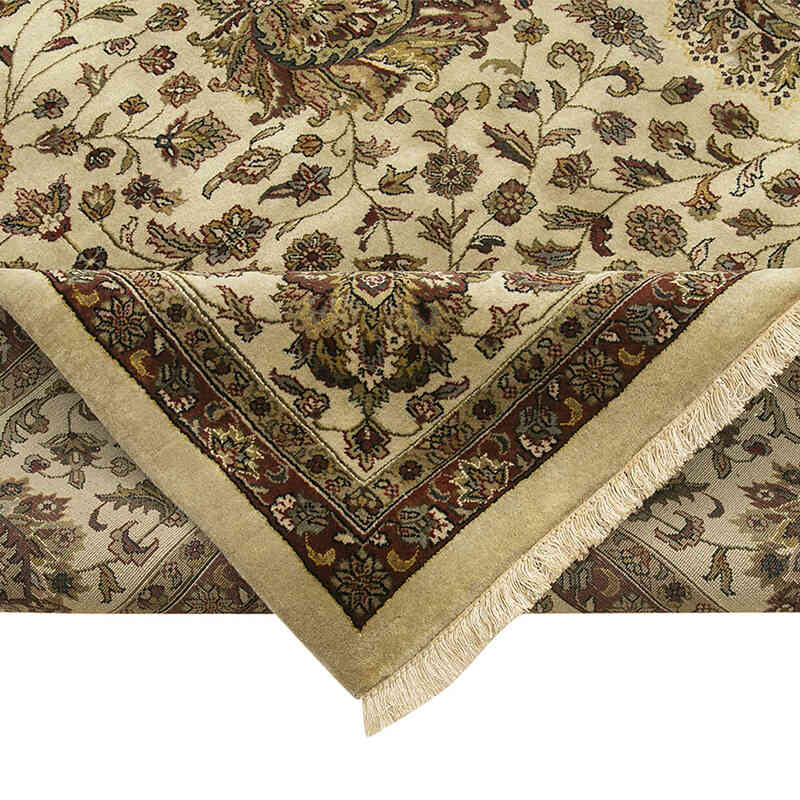 Nueva Alfombra Oushak Tejida a Mano - 274 cm x 366 cm - K0056672