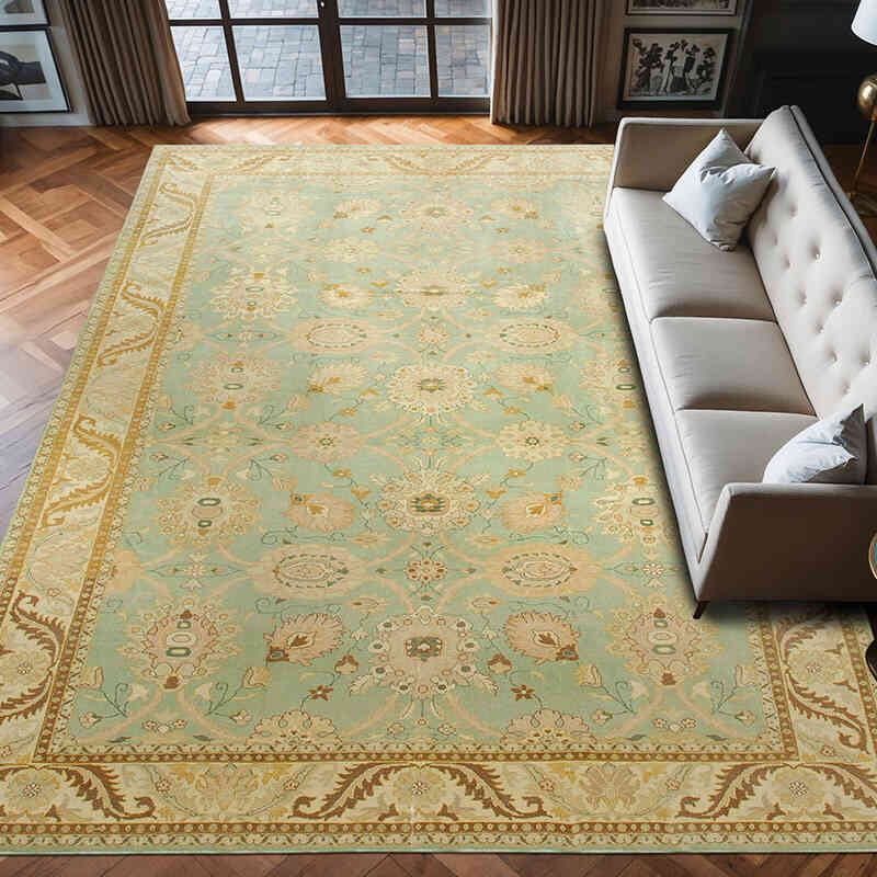 Yeni El Dokuma Uşak Halısı - 307 cm x 416 cm - K0056677