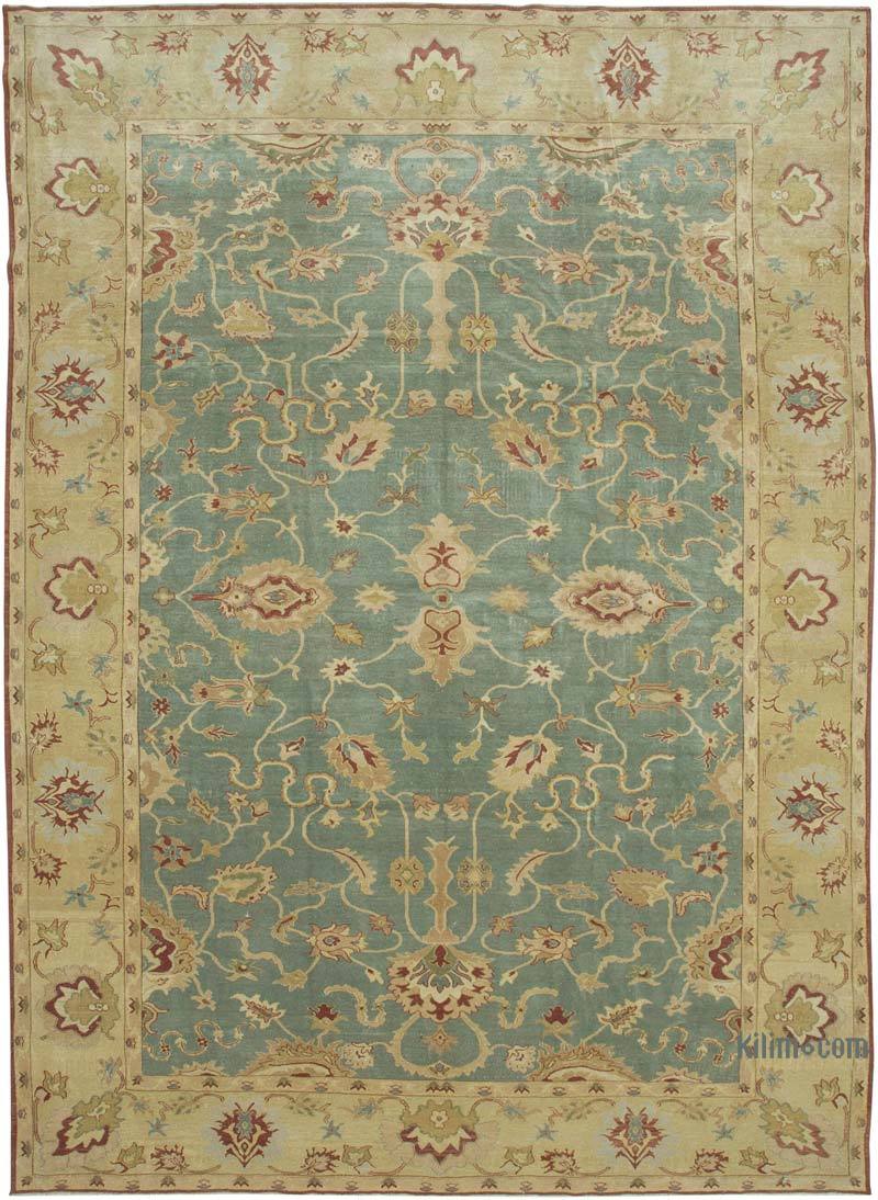 New Hand-Knotted Wool Oushak Rug - 10' 2" x 14' 1" (122 in. x 169 in.) - K0056679