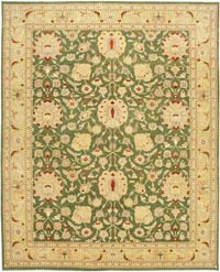 New Hand-Knotted Wool Oushak Rug - 10' 3" x 12' 10" (123" x 154")