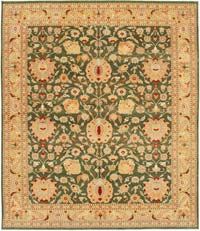 New Hand-Knotted Wool Oushak Rug - 10' 5" x 12' 2" (125" x 146")