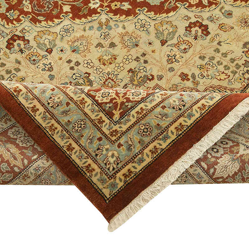 Yeni El Dokuma Uşak Halısı - 274 cm x 356 cm - K0056687