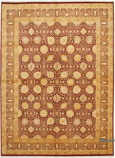 Yeni El Dokuma Uşak Halısı - 274 cm x 378 cm