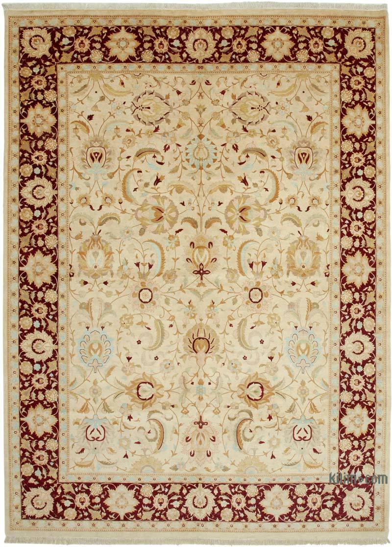 New Hand-Knotted Wool Oushak Rug - 10'  x 13' 10" (120 in. x 166 in.) - K0056696
