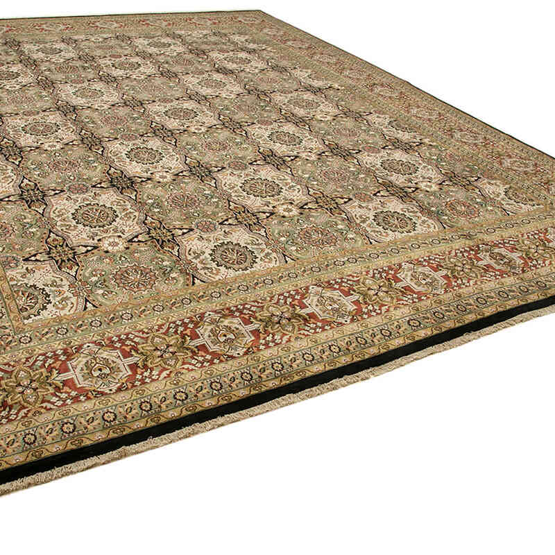 Yeni El Dokuma Uşak Halısı - 360 cm x 446 cm - K0056700