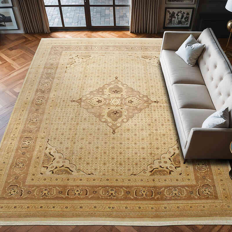 Yeni El Dokuma Uşak Halısı - 306 cm x 417 cm - K0056703