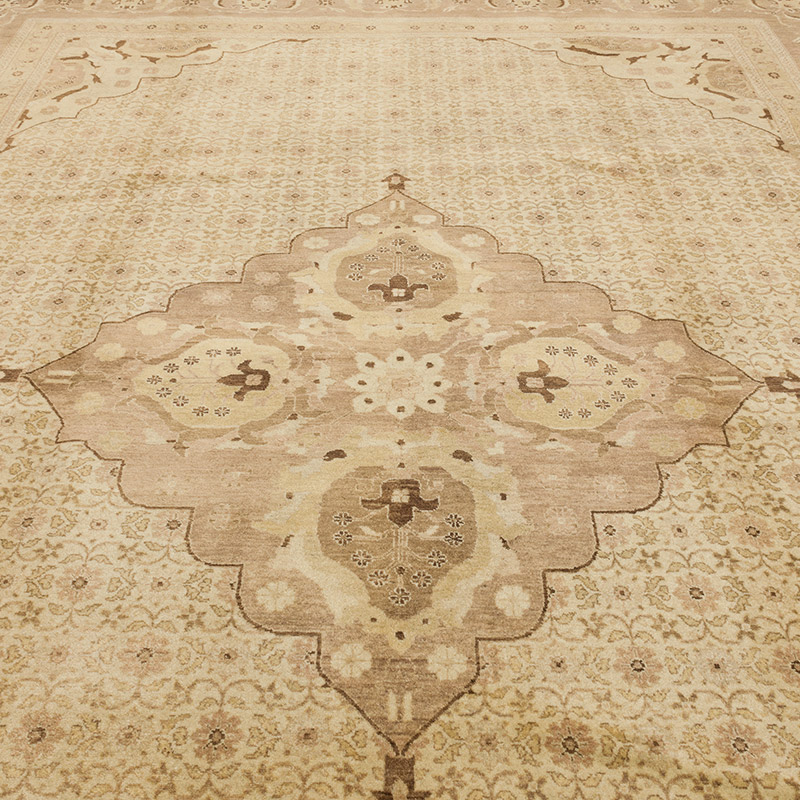 Nueva Alfombra Oushak Tejida a Mano - 310 cm x 417 cm - K0056703