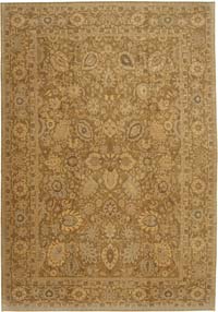 New Hand-Knotted Wool Oushak Rug - 9' 11" x 14' 8" (119" x 176")