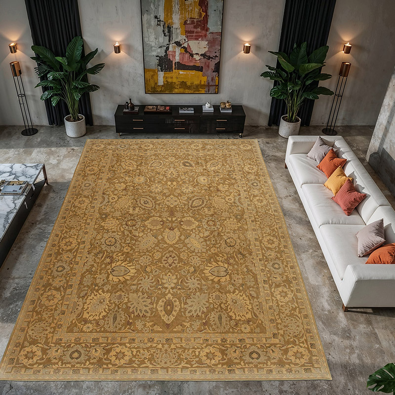 Nueva Alfombra Oushak Tejida a Mano - 303 cm x 447 cm - K0056707