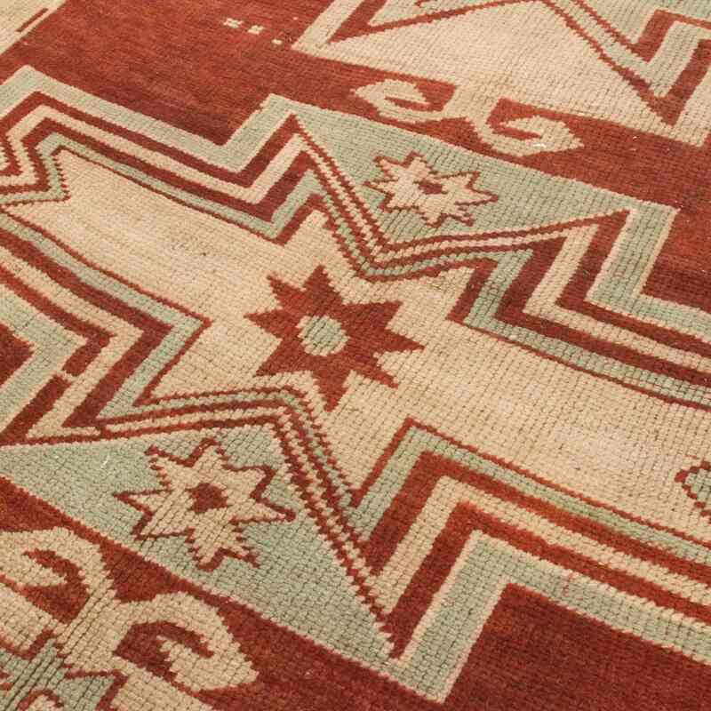 Alfombra Kazak de Fahrola Caucásica Vintage  - 157 cm x 245 cm - K0056734