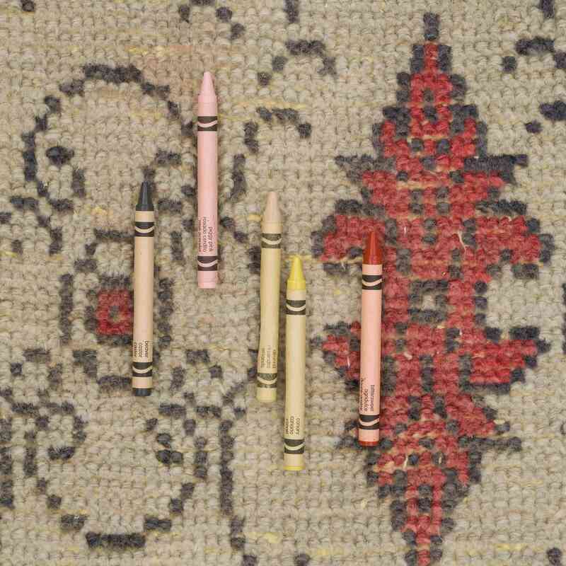 Vintage Turkish Hand-Knotted Runner - 2' 9" x 10' 6" (33" x 126") - K0056736