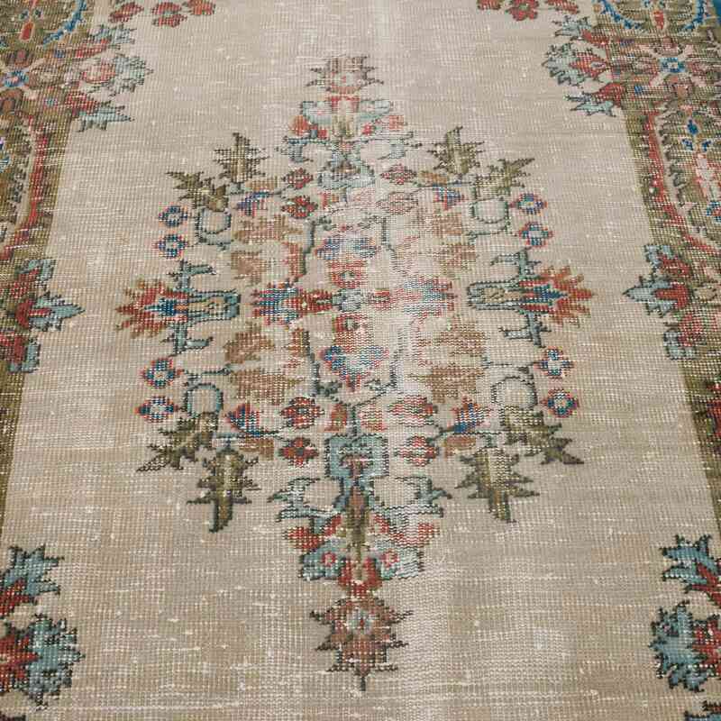 Vintage Turkish Hand-Knotted Rug - 4' 4" x 6' 7" (52" x 79") - K0056776