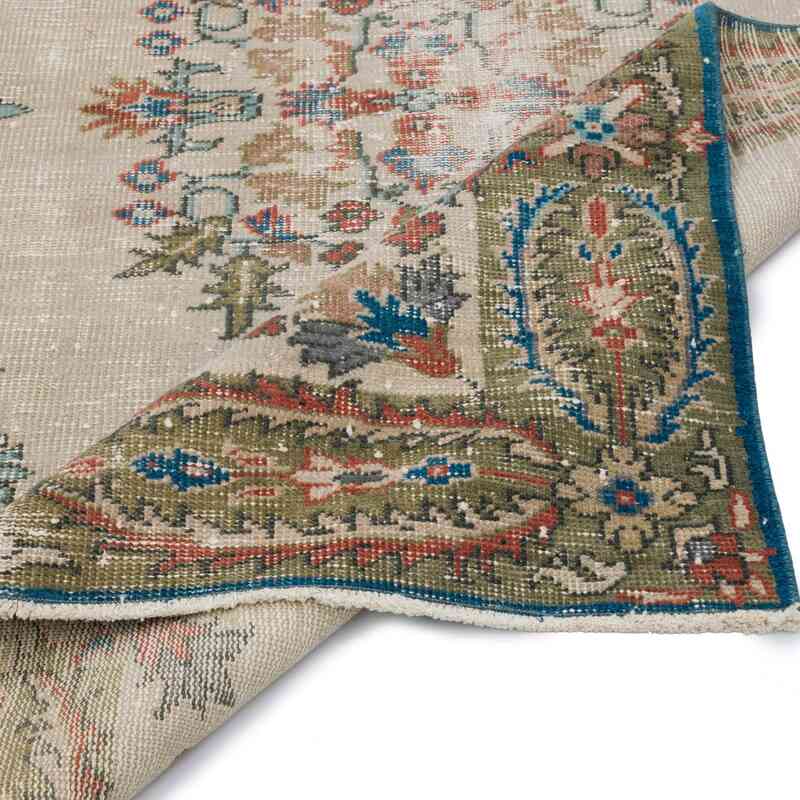 Vintage Turkish Hand-Knotted Rug - 4' 4" x 6' 7" (52" x 79") - K0056776