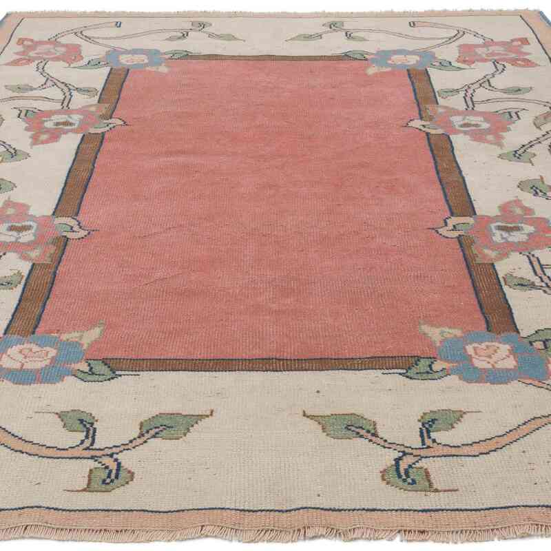 Vintage Turkish Hand-Knotted Rug - 5' 3" x 7' 1" (63 in. x 85 in.) - K0056782