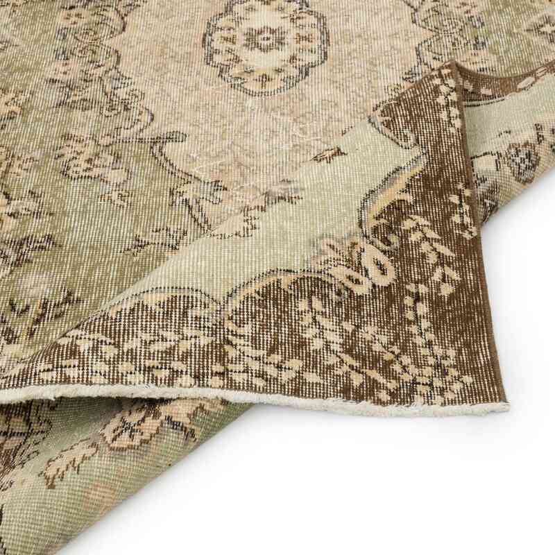 Alfombra Vintage Turca Anudada a Mano - 120 cm x 211 cm - K0056800