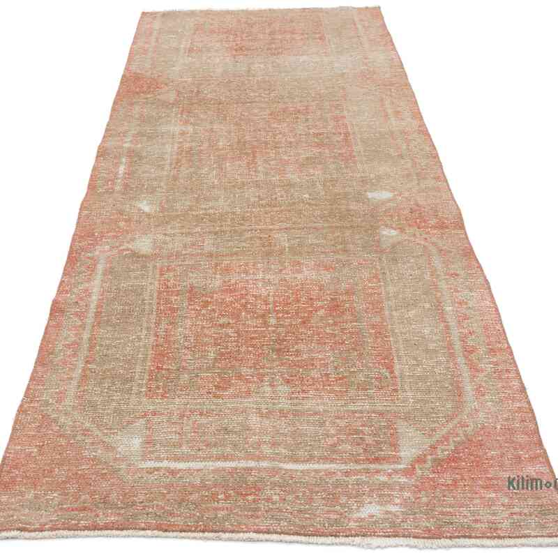 Vintage Turkish Hand-Knotted Runner - 2' 10" x 7' 10" (34 in. x 94 in.) - K0056809
