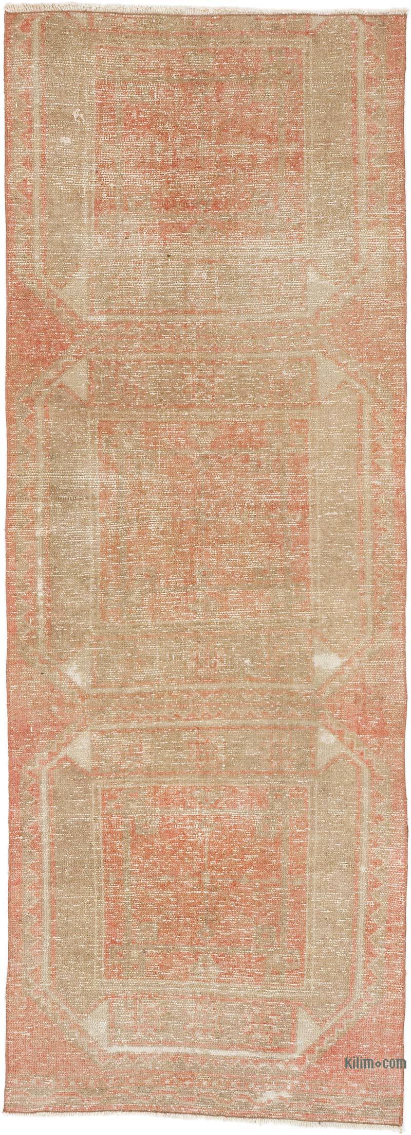 Vintage Turkish Hand-Knotted Runner - 2' 10" x 7' 10" (34 in. x 94 in.) - K0056809